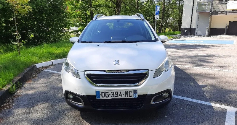 Peugeot 2008 cena 33900 przebieg: 125000, rok produkcji 2014 z Szczekociny małe 154